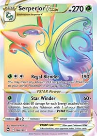 Serperior VSTAR (Secret) - SWSH12: Silver Tempest - Pokemon card