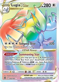 Lugia VSTAR (Secret) (202) - SWSH12: Silver Tempest - Pokemon card