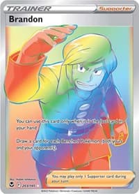 Brandon (Secret) - SWSH12: Silver Tempest - Pokemon card