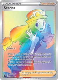 Serena (Secret) - SWSH12: Silver Tempest - Pokemon card