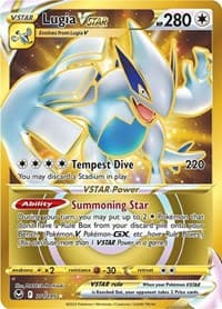 Lugia VSTAR (Secret) (211) - SWSH12: Silver Tempest - Pokemon card