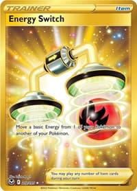 Energy Switch (Secret) - SWSH12: Silver Tempest - Pokemon card