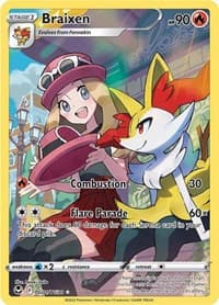 Braixen - SWSH12: Silver Tempest Trainer Gallery - Pokemon card