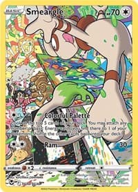 Smeargle - SWSH12: Silver Tempest Trainer Gallery - Pokemon card