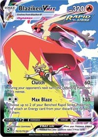 Blaziken VMAX - SWSH12: Silver Tempest Trainer Gallery - Pokemon card