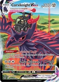 Corviknight VMAX - SWSH12: Silver Tempest Trainer Gallery - Pokemon card