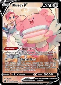 Blissey V - SWSH12: Silver Tempest Trainer Gallery - Pokemon card