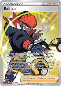Raihan - SWSH12: Silver Tempest Trainer Gallery - Pokemon card