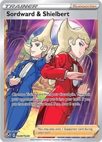 Sordward & Shielbert - SWSH12: Silver Tempest Trainer Gallery - Pokemon card