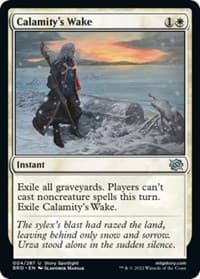 Calamity's Wake - The Brothers' War - Magic: The Gathering card