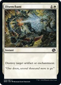 Disenchant - The Brothers' War - Magic: The Gathering card