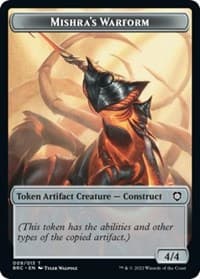 Mishra's Warform // Inkling Double-Sided Token - Commander: The Brothers' War - Magic: The Gathering card
