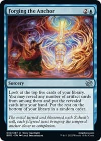 Forging the Anchor - The Brothers' War - Magic: The Gathering card