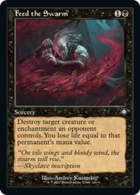 Feed the Swarm (Retro Frame) - Commander: The Brothers' War - Magic: The Gathering card
