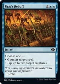 Urza's Rebuff - The Brothers' War - Magic: The Gathering card
