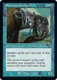 Etherium Sculptor (Retro Frame) - Commander: The Brothers' War - Magic: The Gathering card