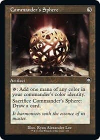 Commander's Sphere (Retro Frame) - Commander: The Brothers' War - Magic: The Gathering card