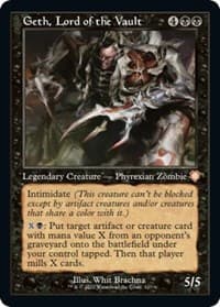 Geth, Lord of the Vault (Retro Frame) - Commander: The Brothers' War - Magic: The Gathering card