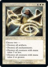 Austere Command (Retro Frame) - Commander: The Brothers' War - Magic: The Gathering card