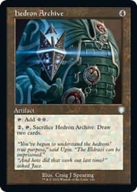 Hedron Archive (Retro Frame) - Commander: The Brothers' War - Magic: The Gathering card