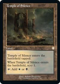 Temple of Silence (Retro Frame) - Commander: The Brothers' War - Magic: The Gathering card