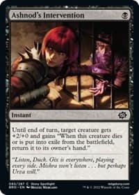 Ashnod's Intervention - The Brothers' War - Magic: The Gathering card