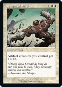 Tempered Steel (Retro Frame) - Commander: The Brothers' War - Magic: The Gathering card