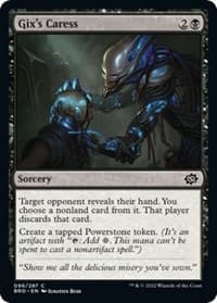 Gix's Caress - The Brothers' War - Magic: The Gathering card