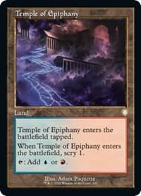 Temple of Epiphany (Retro Frame) - Commander: The Brothers' War - Magic: The Gathering card