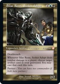 Silas Renn, Seeker Adept (Retro Frame) - Commander: The Brothers' War - Magic: The Gathering card