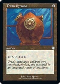 Thran Dynamo (Retro Frame) - Commander: The Brothers' War - Magic: The Gathering card