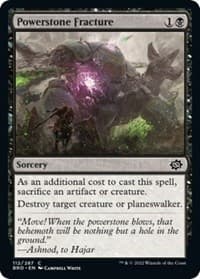 Powerstone Fracture - The Brothers' War - Magic: The Gathering card