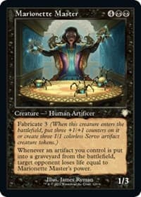Marionette Master (Retro Frame) - Commander: The Brothers' War - Magic: The Gathering card