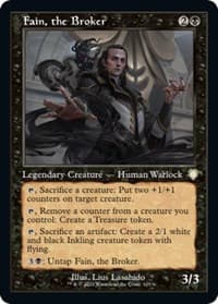 Fain, the Broker (Retro Frame) - Commander: The Brothers' War - Magic: The Gathering card