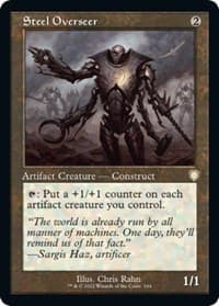 Steel Overseer (Retro Frame) - Commander: The Brothers' War - Magic: The Gathering card