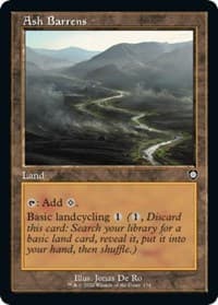 Ash Barrens (Retro Frame) - Commander: The Brothers' War - Magic: The Gathering card