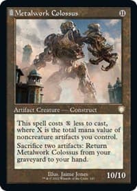 Metalwork Colossus (Retro Frame) - Commander: The Brothers' War - Magic: The Gathering card
