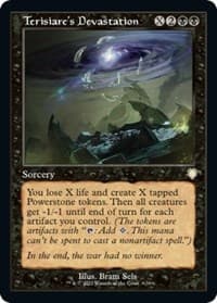 Terisiare's Devastation (Retro Frame) - Commander: The Brothers' War - Magic: The Gathering card