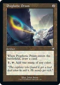 Prophetic Prism (Retro Frame) - Commander: The Brothers' War - Magic: The Gathering card