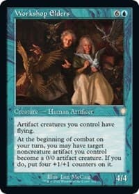 Workshop Elders (Retro Frame) - Commander: The Brothers' War - Magic: The Gathering card