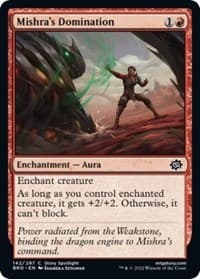 Mishra's Domination - The Brothers' War - Magic: The Gathering card