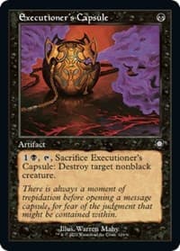 Executioner's Capsule (Retro Frame) - Commander: The Brothers' War - Magic: The Gathering card