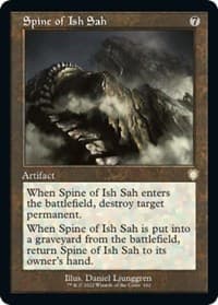 Spine of Ish Sah (Retro Frame) - Commander: The Brothers' War - Magic: The Gathering card