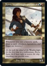 Jhoira, Weatherlight Captain (Retro Frame) - Commander: The Brothers' War - Magic: The Gathering card