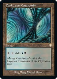Darkwater Catacombs (Retro Frame) - Commander: The Brothers' War - Magic: The Gathering card