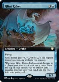 Glint Raker (Extended Art) - Commander: The Brothers' War - Magic: The Gathering card
