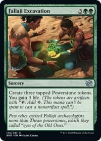Fallaji Excavation - The Brothers' War - Magic: The Gathering card