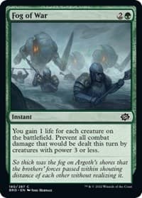 Fog of War - The Brothers' War - Magic: The Gathering card