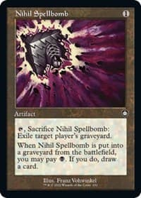 Nihil Spellbomb (Retro Frame) - Commander: The Brothers' War - Magic: The Gathering card