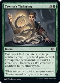 Tawnos's Tinkering - The Brothers' War - Magic: The Gathering card